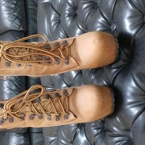 Tan boots